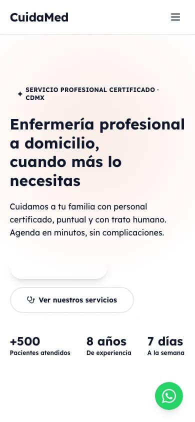 Sitio publicado de Punto Salud